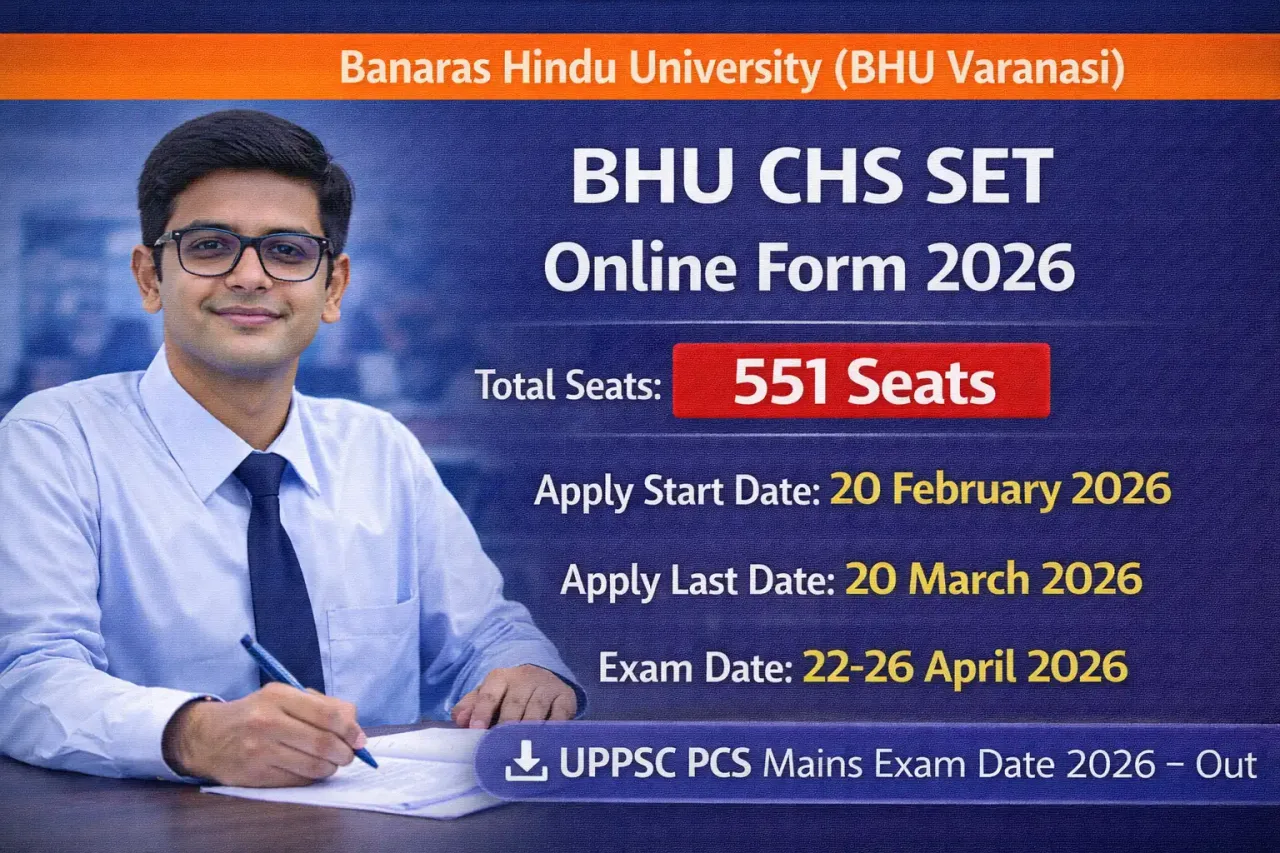 BHU CHS SET Online Form 2026