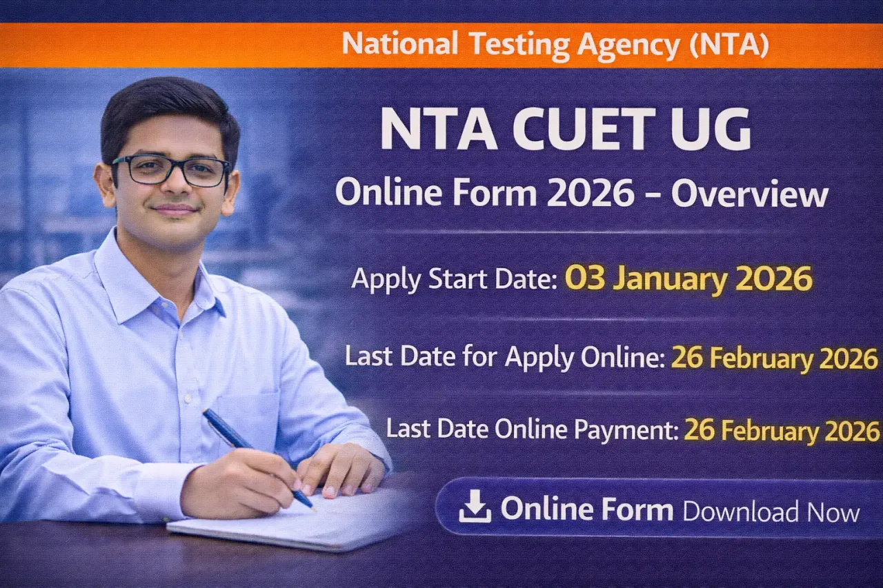 NTA CUET UG Online Form 2026