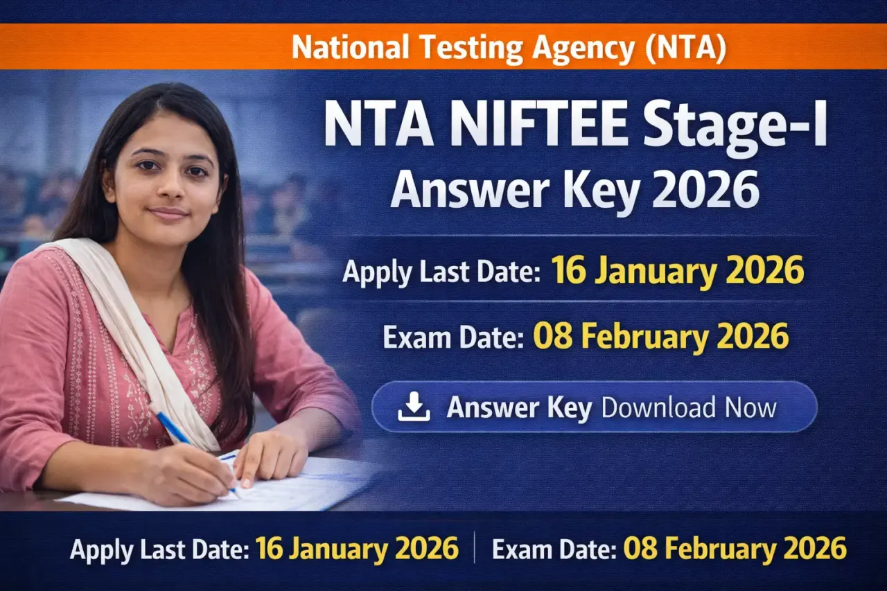 NTA NIFTEE Stage-I Answer Key 2026