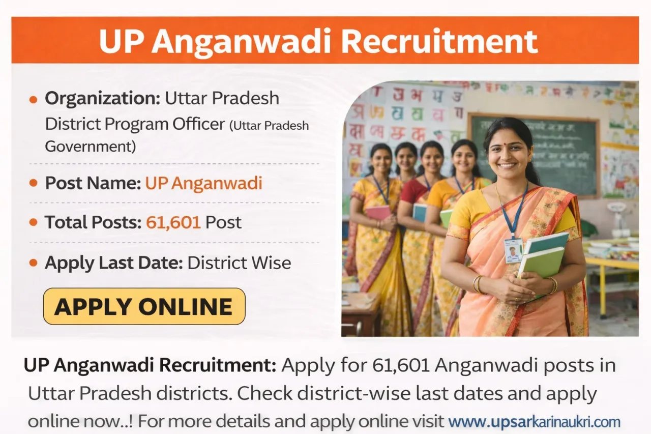 UP Anganwadi Bharti Recruitment 2026