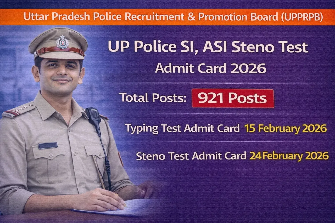 UP Police SI, ASI Final Result 2026 – Out