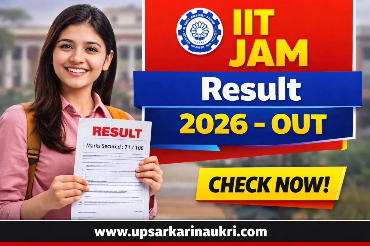 IIT JAM Result 2026 – Out