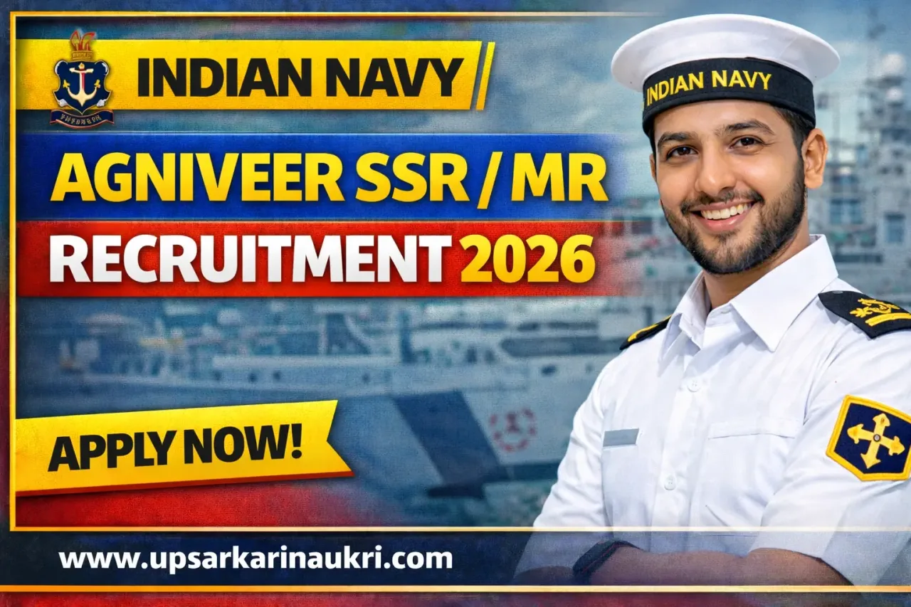 Indian Navy Agniveer SSR / MR Recruitment 2026