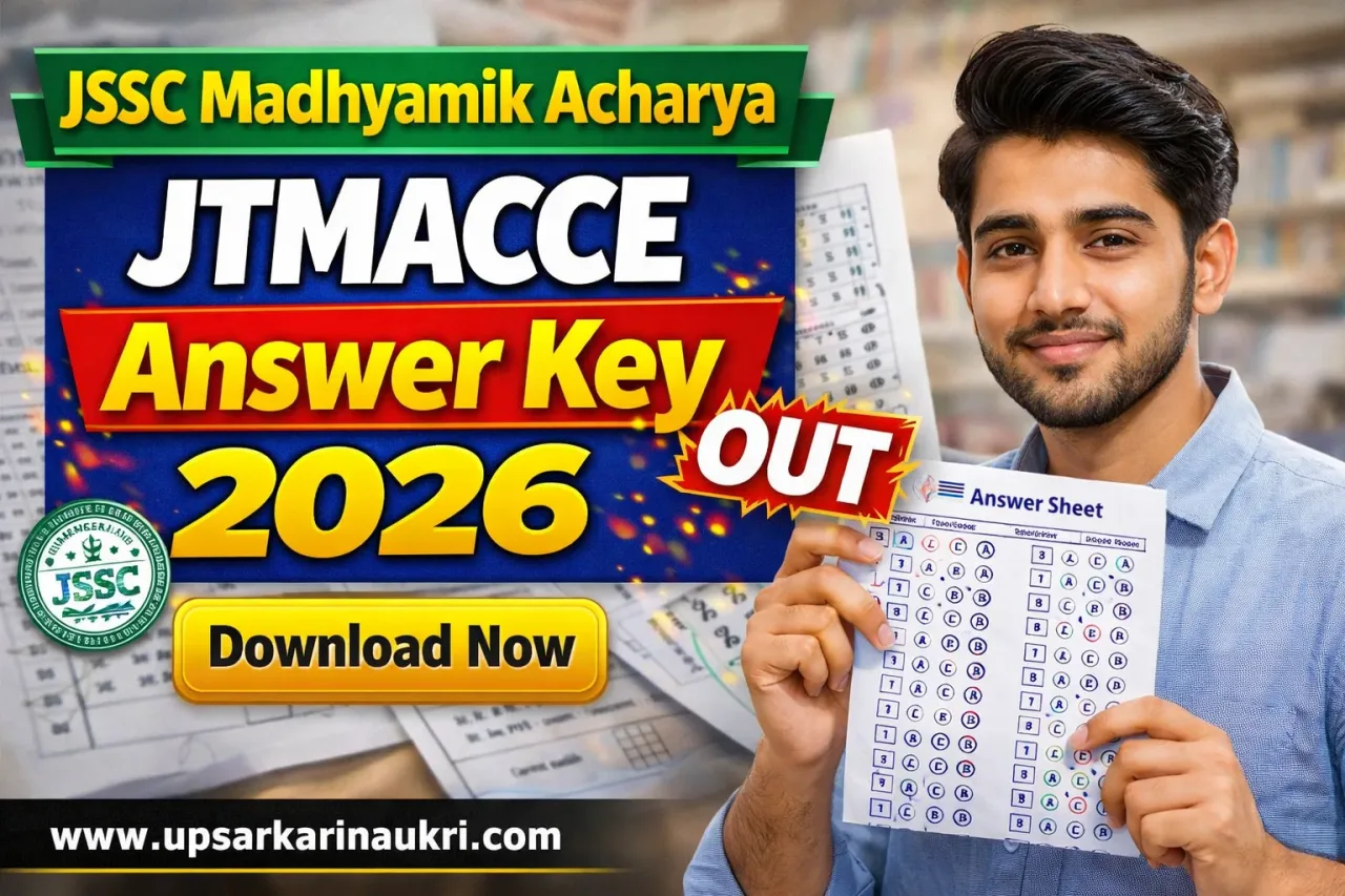 JSSC Madhyamik Acharya JTMACCE Answer Key 2026 – Out
