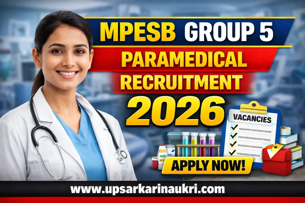 MPESB Group 5 Paramedical Recruitment 2026