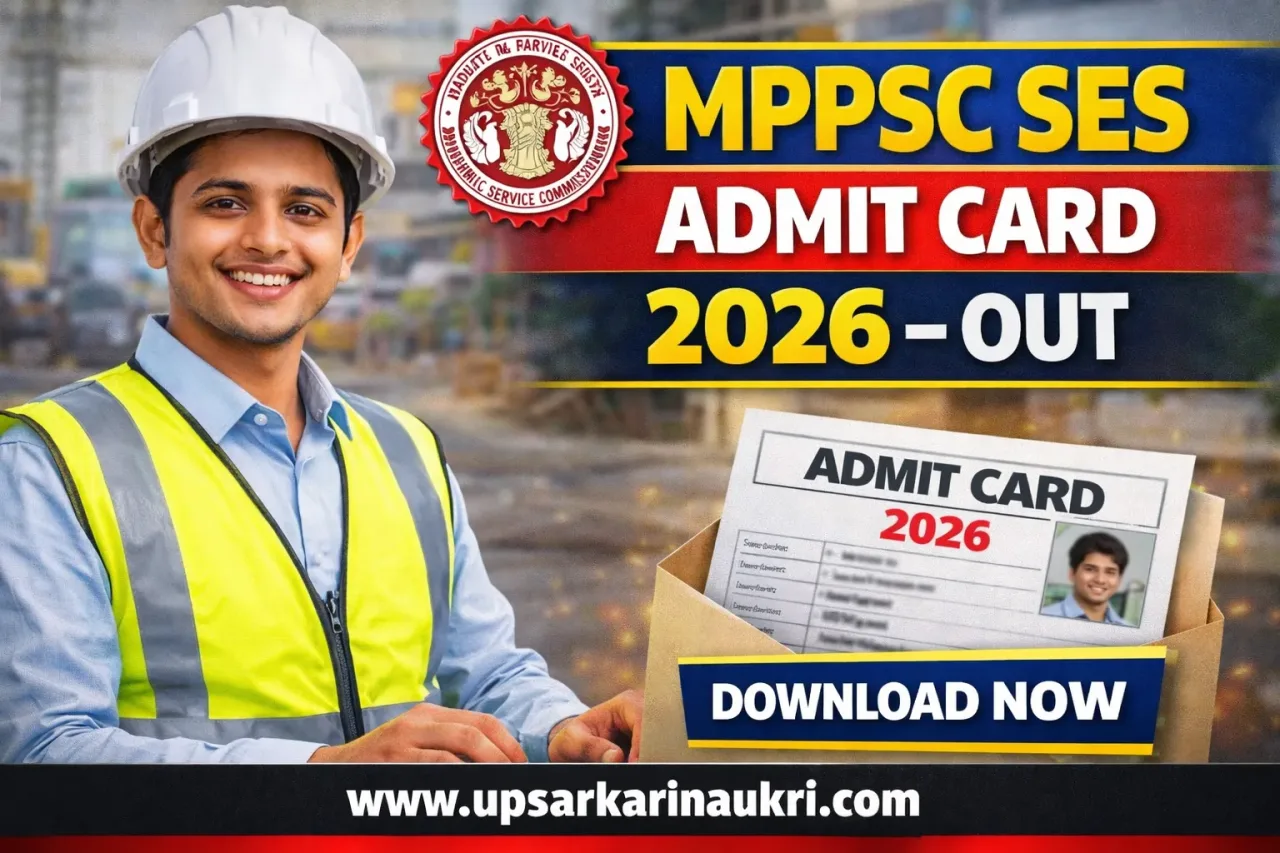 MPPSC SES Admit Card 2026 – Out
