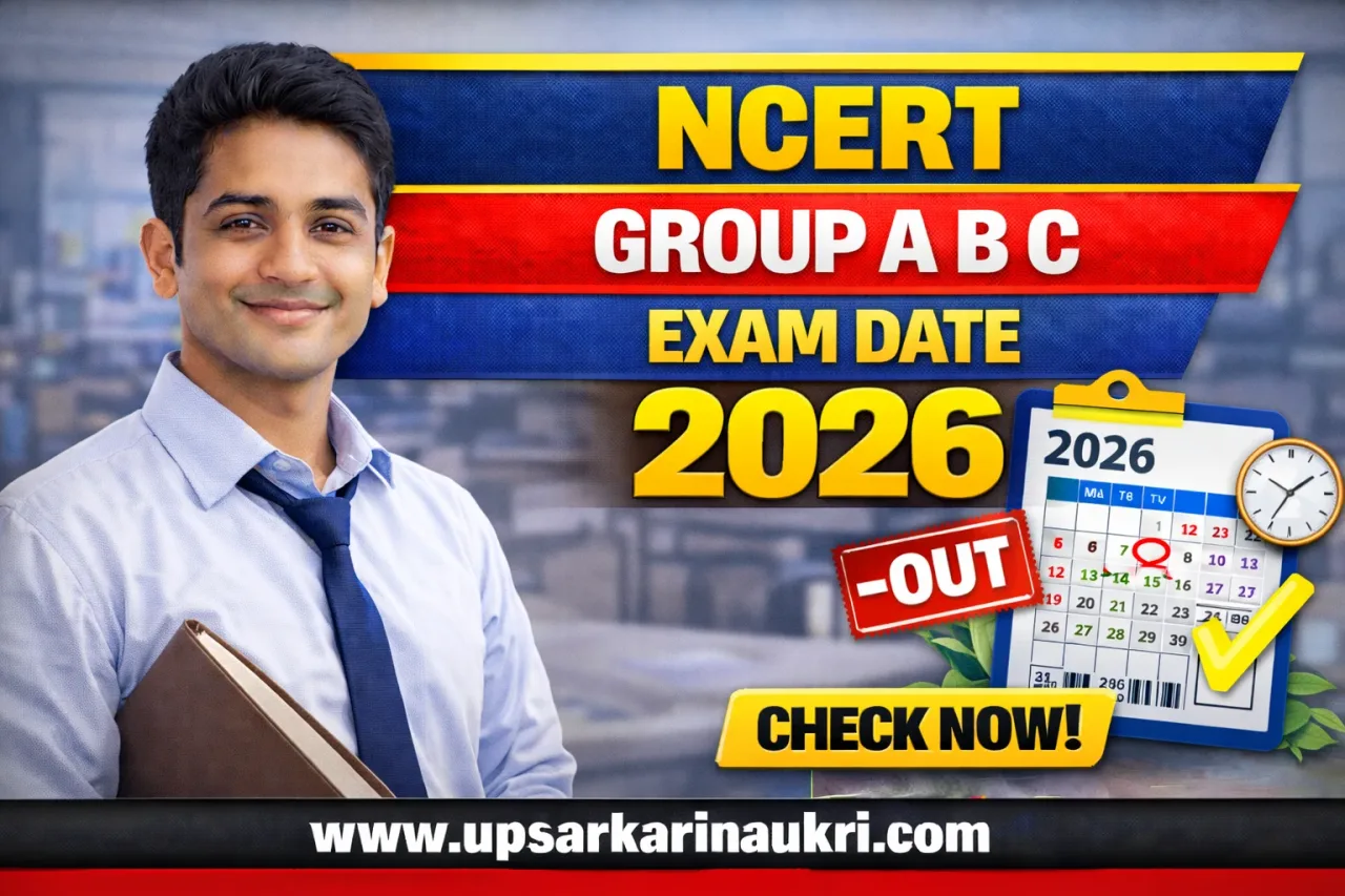 NCERT Group A B C Various Post Exam Date 2026 – Out