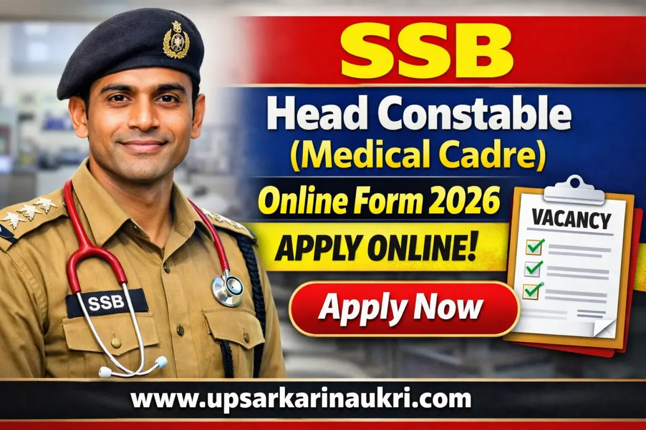 SSB Head Constable (Medical Cader) Recruitment 2026
