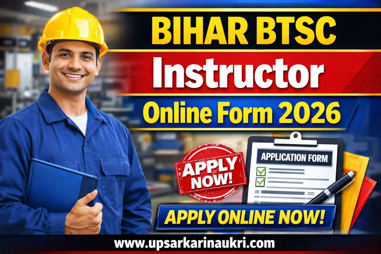 Bihar BTSC Instructor Recruitment 2026
