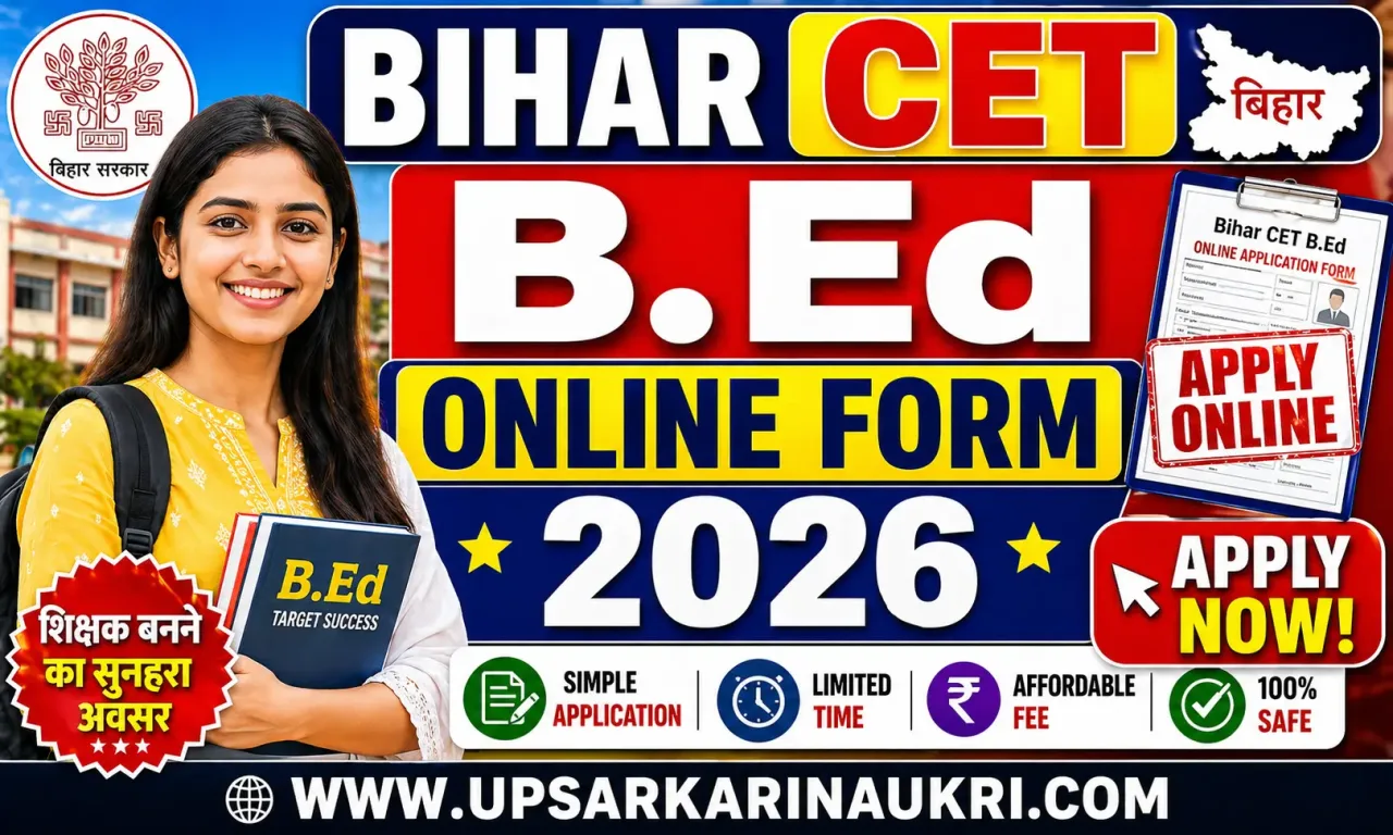 Bihar CET B.Ed Online Form 2026 – Start