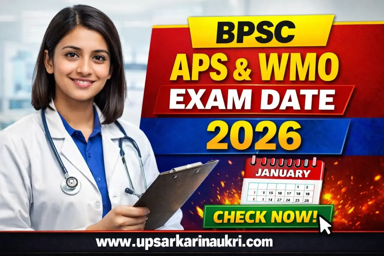 BPSC APS & WMO Exam Date 2026 – Out