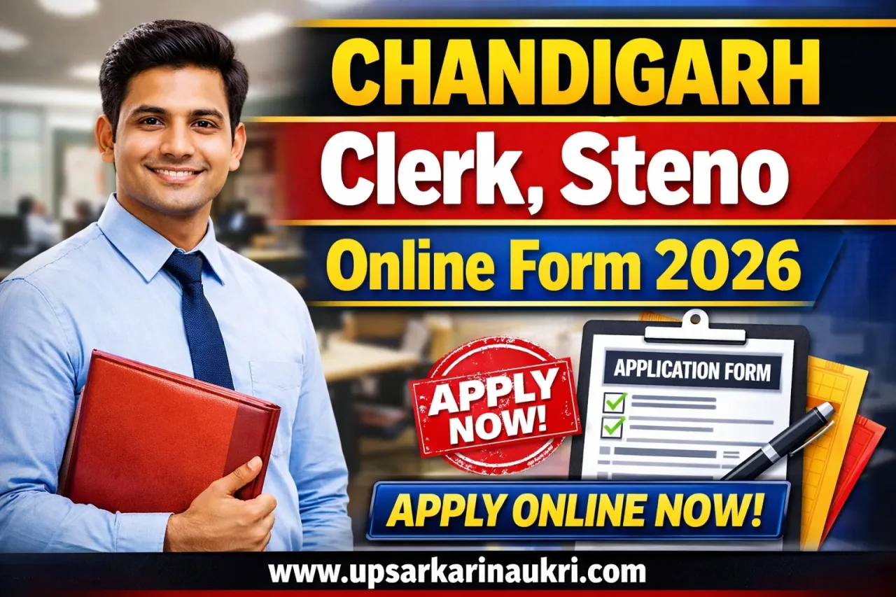 Chandigarh Clerk, Steno Recruitment 2026