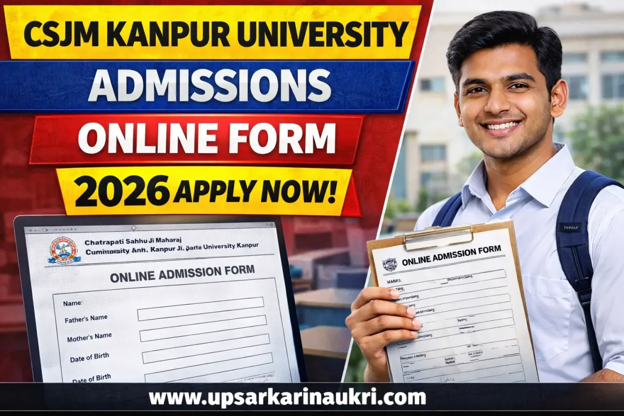 CSJM Kanpur University Admissions Online Form 2026