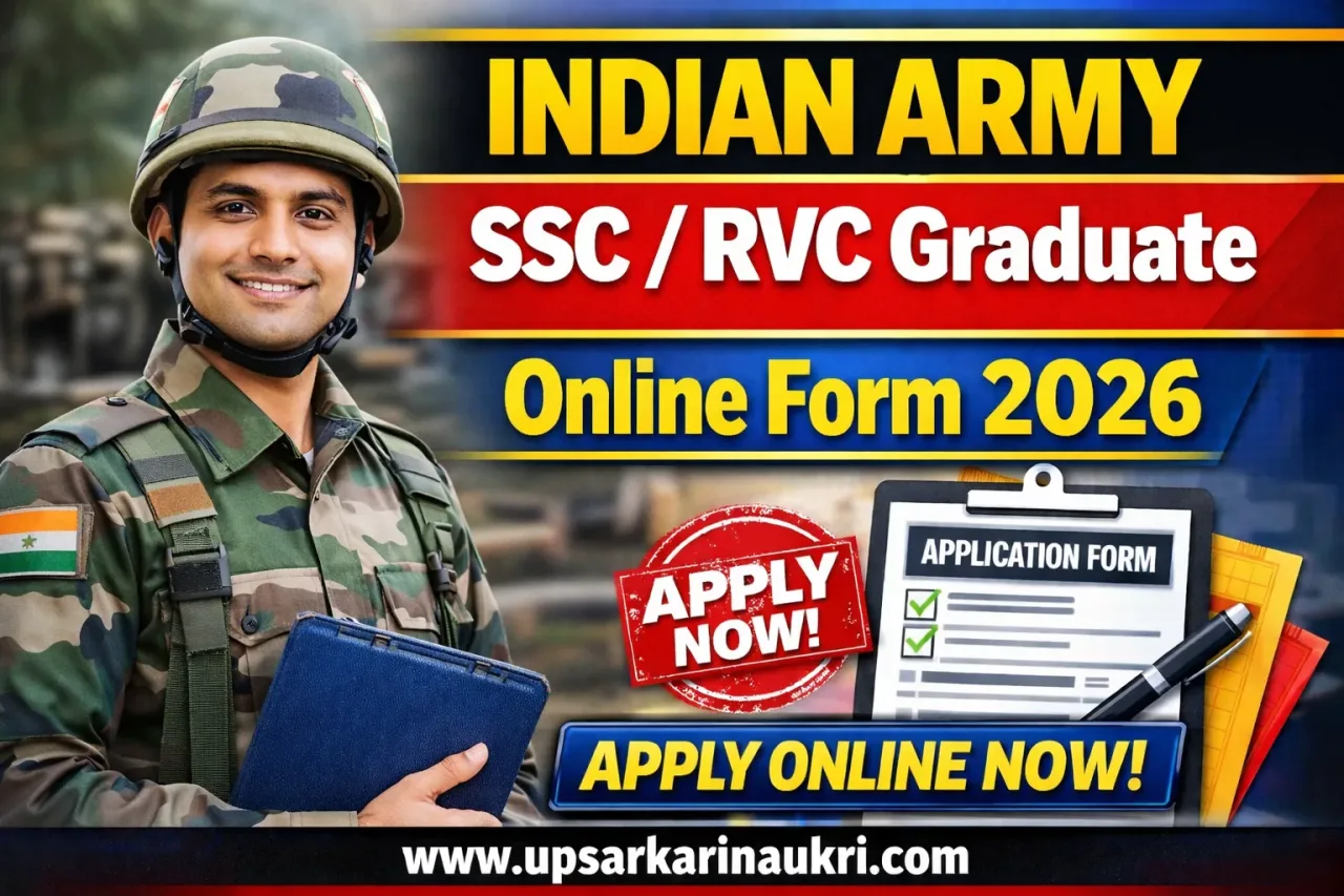 Indian Army SSC / RVC Graduate Recruitment 2026