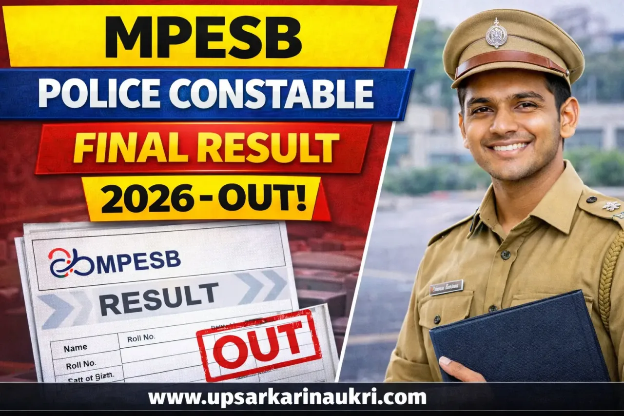 MPESB Police Constable Final Result 2026 – Out