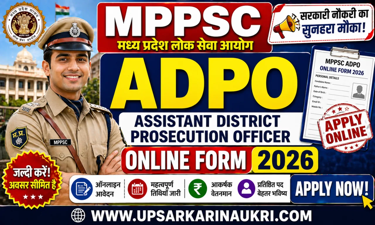 MPPSC ADPO Recruitment 2026