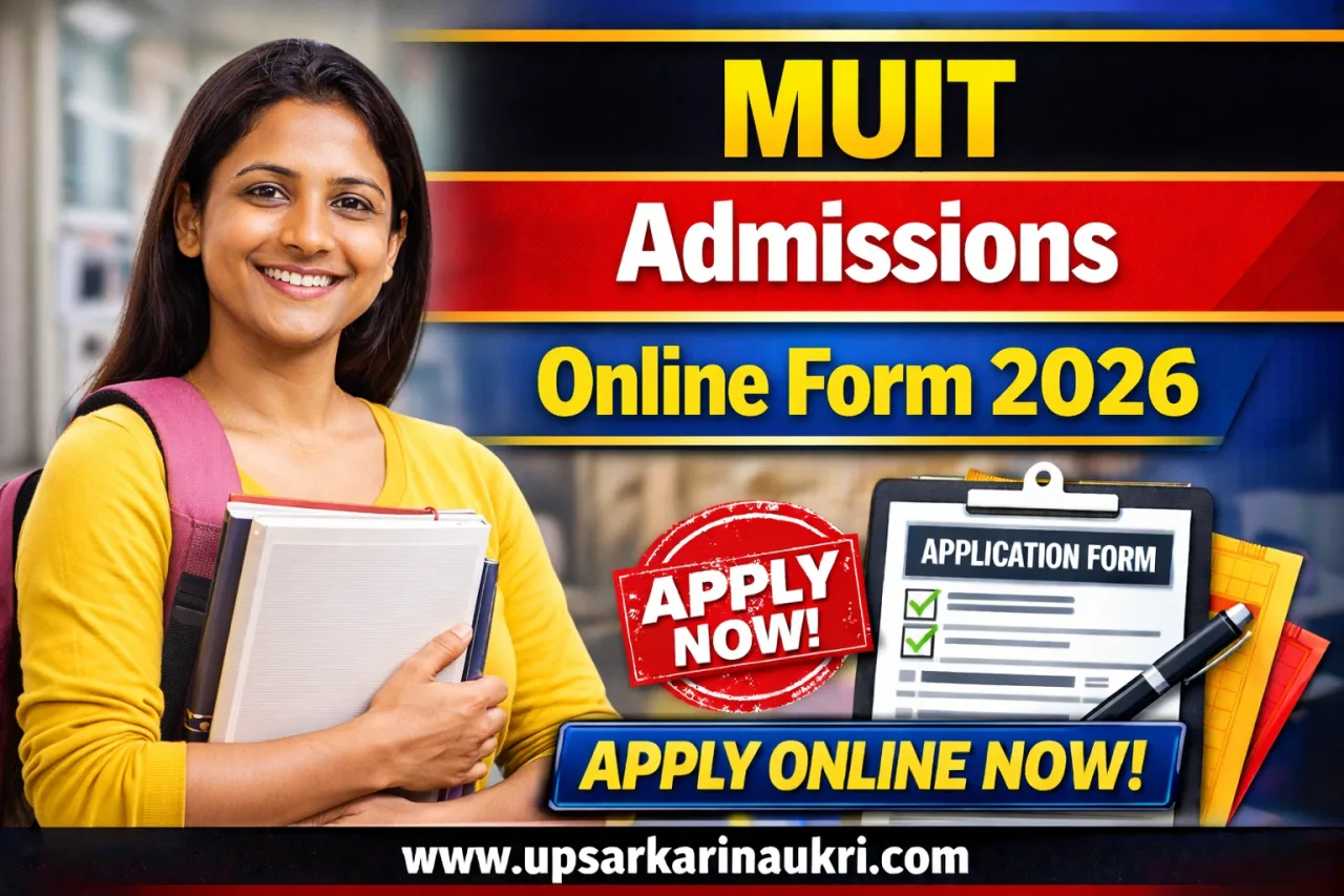 MUIT Admissions Online Form 2026