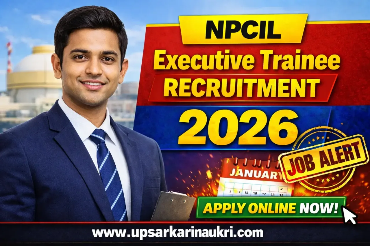 NPCIL Executive Trainee Recruitment 2026