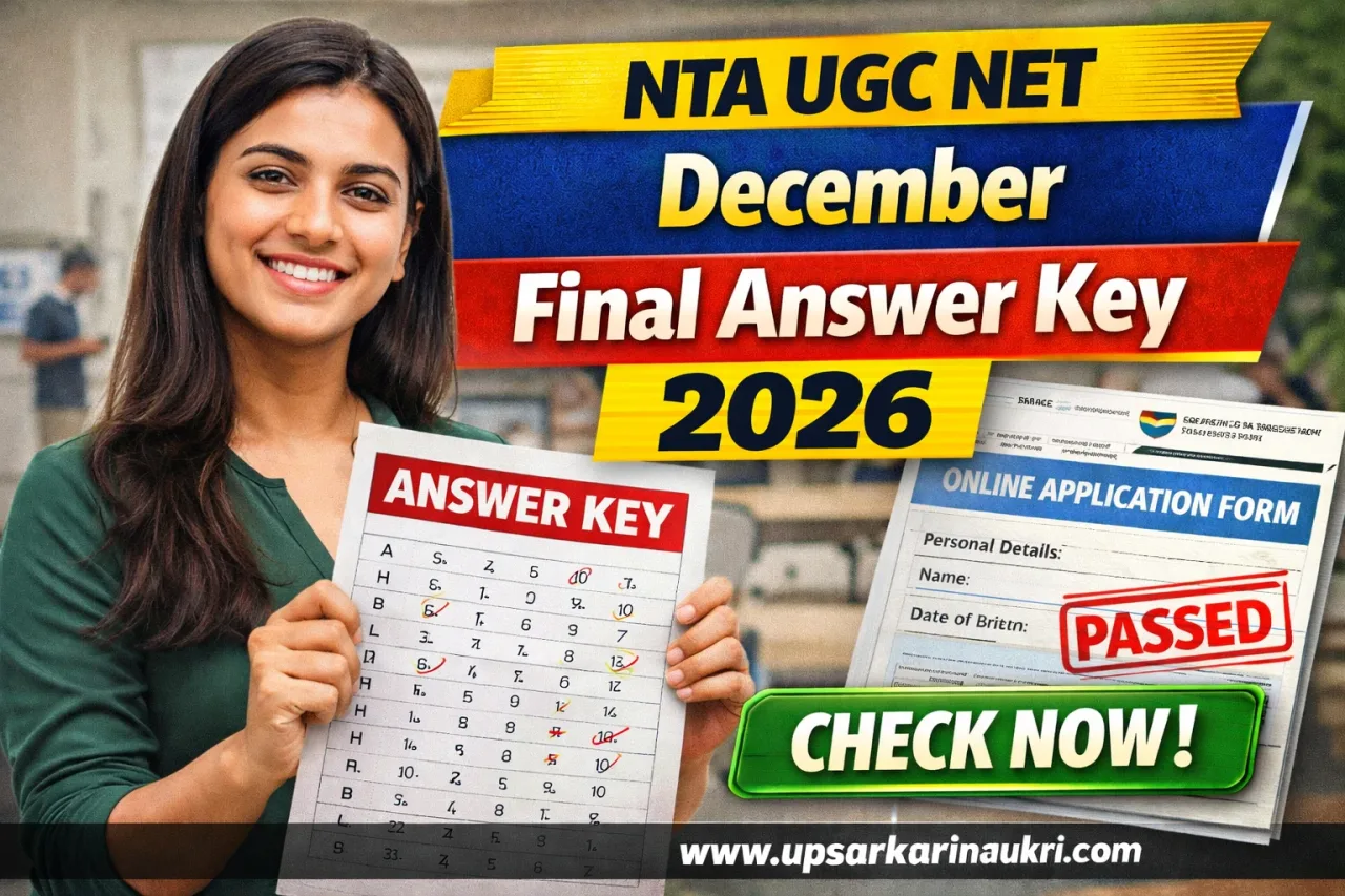 NTA UGC NET December Final Answer Key 2026 – Out