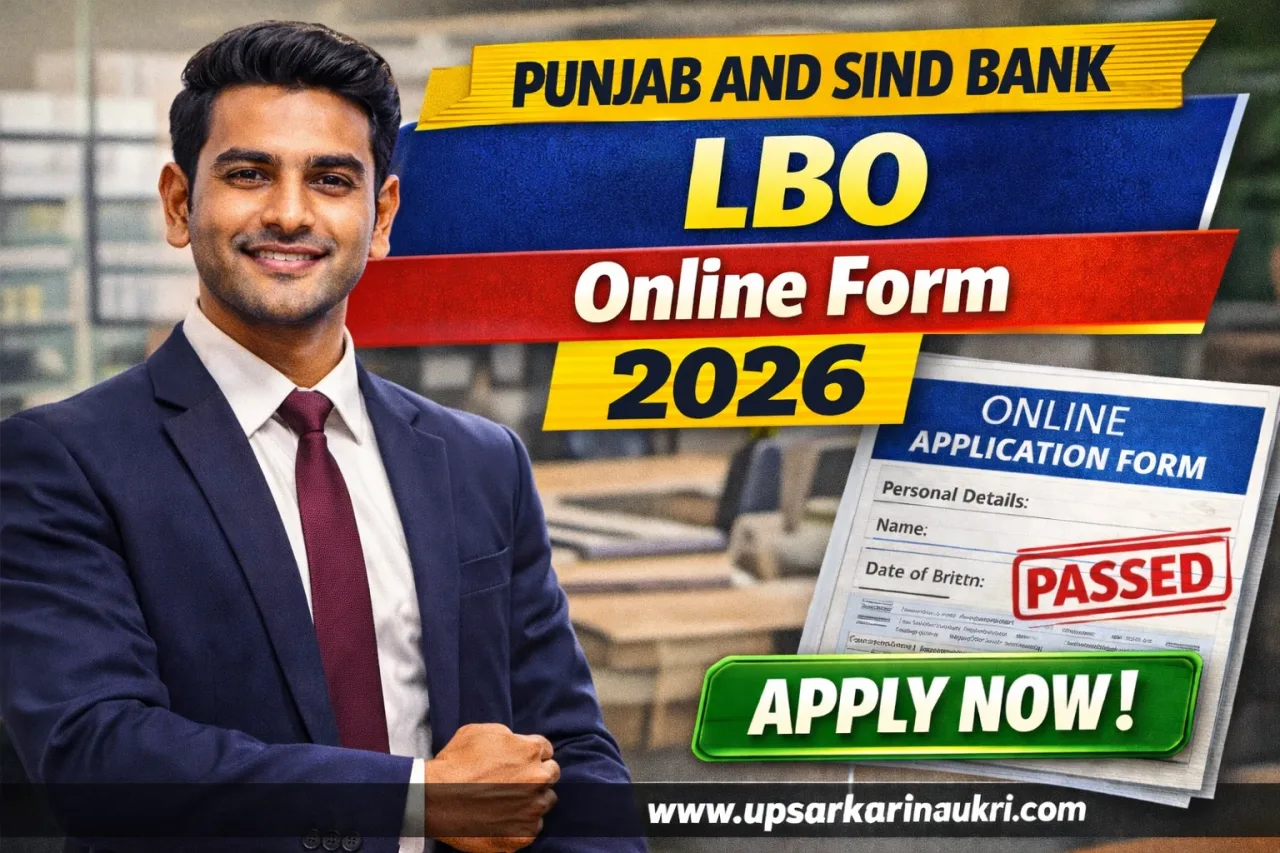 Punjab and Sind Bank LBO Recruitment 2026