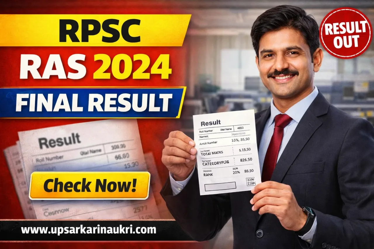 RPSC RAS 2024 Final Result