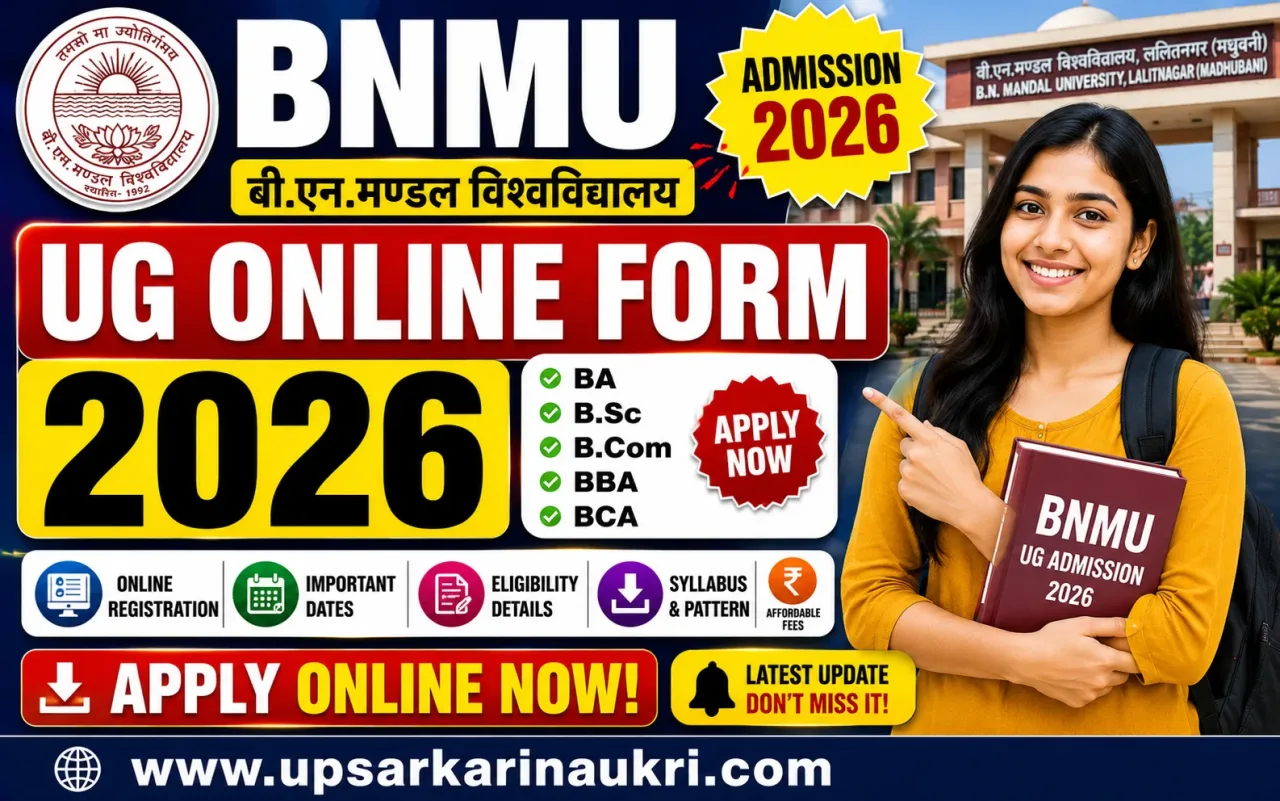 BNMU UG Online Form 2026