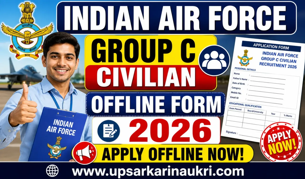 Indian Air Force Group C Civilian Recruitment 2026