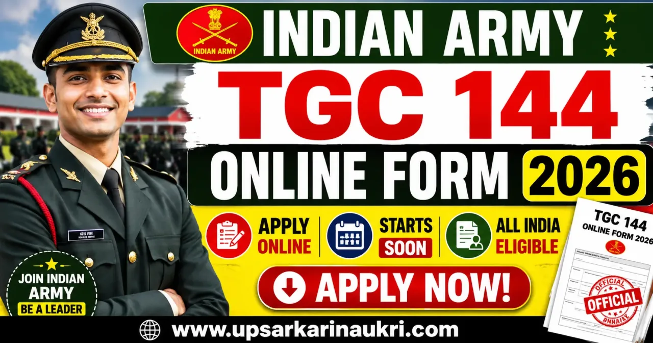 Indian Army TGC 144 Recruitment 2026