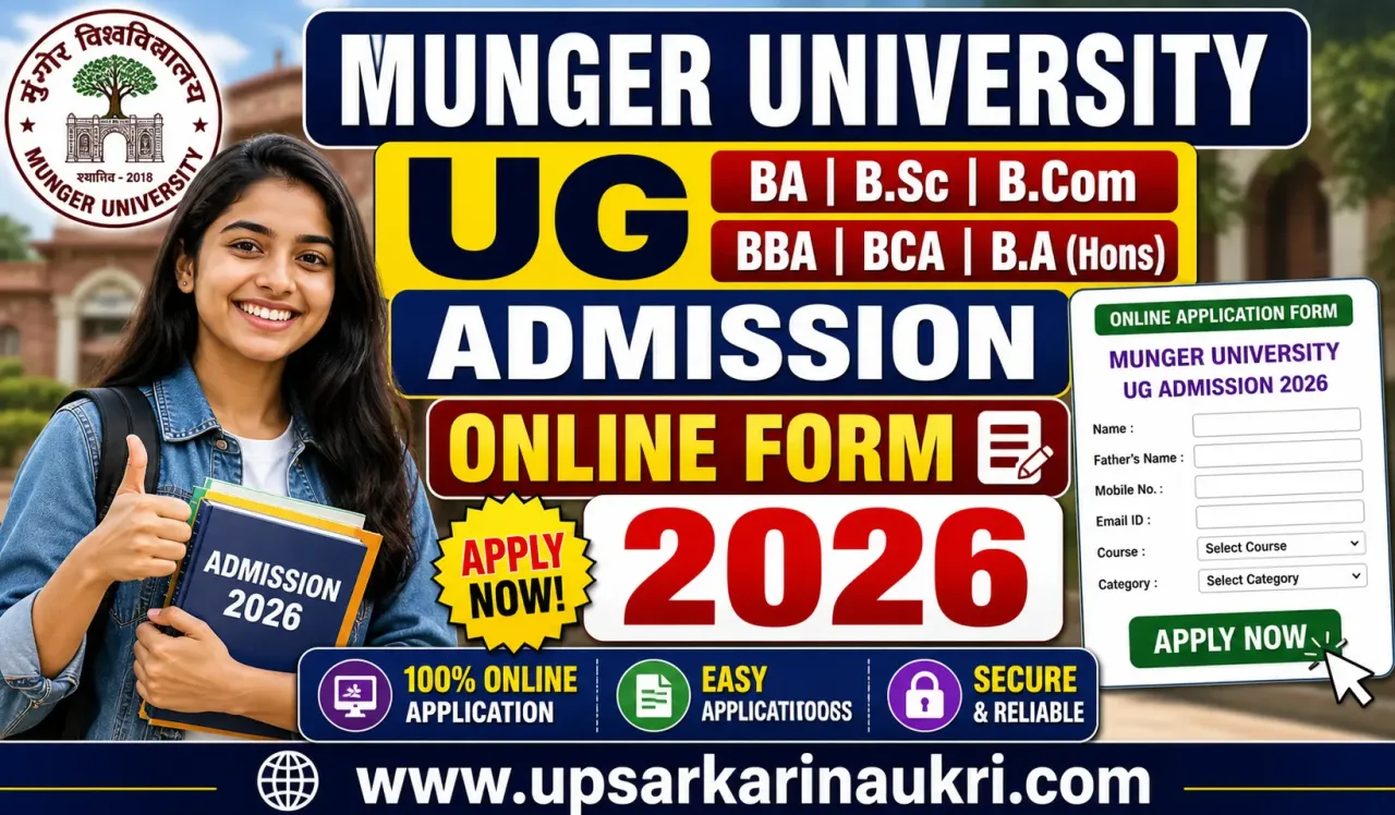 Munger University UG Admission Online Form 2026