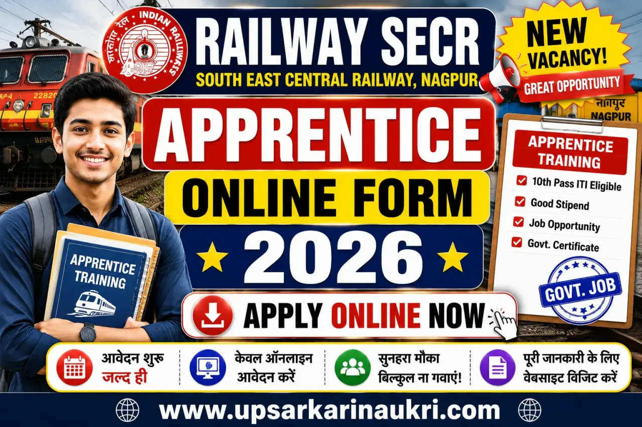 Railway SECR Nagpur Apprentice Recruitment 2026