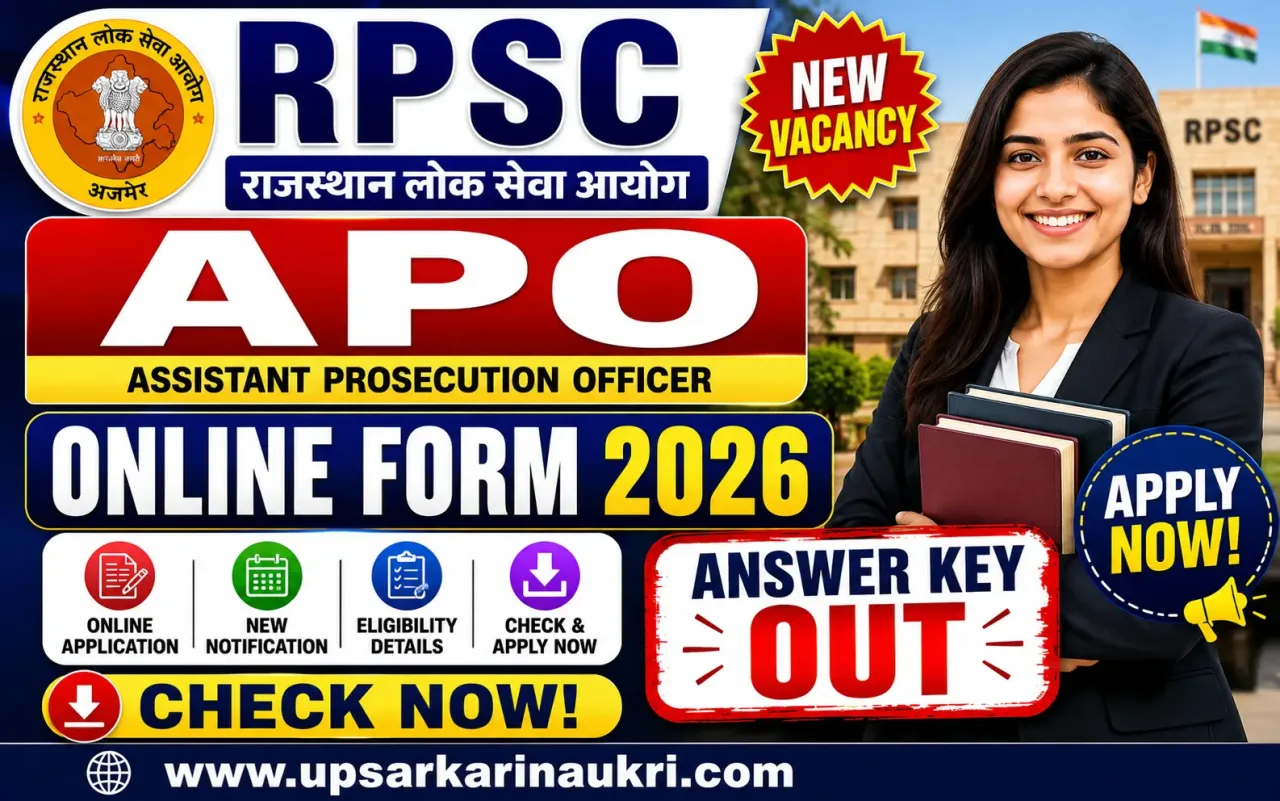 RPSC APO Recruitment 2026