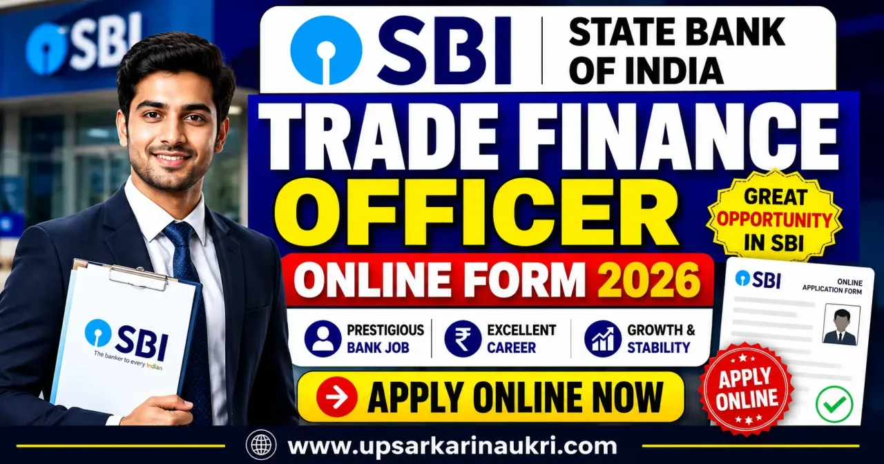 SBI Trade Finance Officer Recruitment 2026