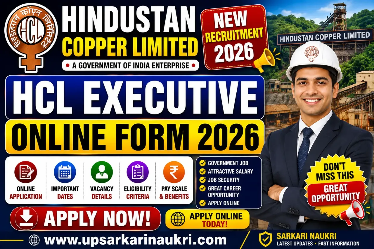 Hindustan Copper Limited HCL Executive Recruitment 2026